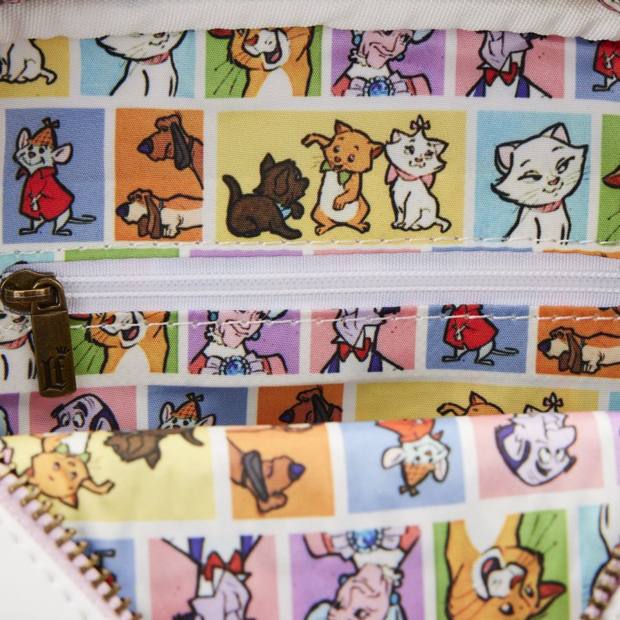 Pop Weasel - Image 5 of The Aristocats (1970) - Poster Passport Crossbody - Loungefly - Bags, Wallets & Purses - Image - Pop Weasel