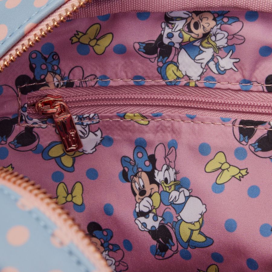 Pop Weasel - Image 5 of Disney - Minnie Pastel Block Dots Crossbody - Loungefly - Bags, Wallets & Purses - Image - Pop Weasel