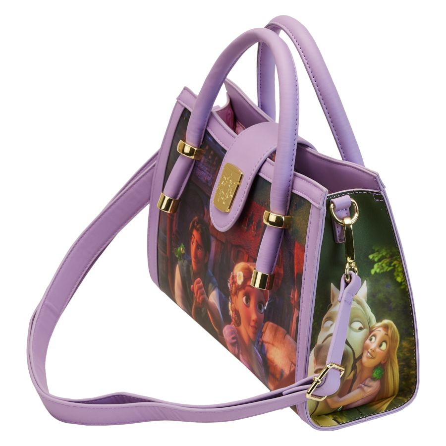 Pop Weasel - Image 3 of Tangled - Princess Scene Crossbody Bag - Loungefly - Bags, Wallets & Purses - Image - Pop Weasel