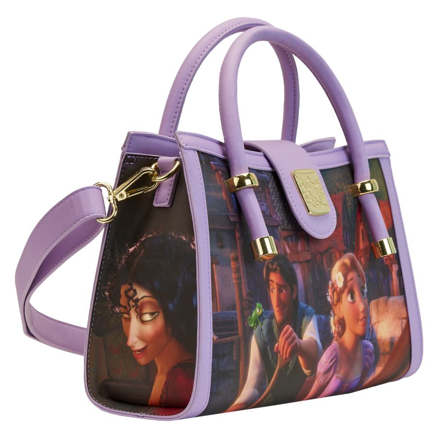 Pop Weasel - Image 4 of Tangled - Princess Scene Crossbody Bag - Loungefly - Bags, Wallets & Purses - Image - Pop Weasel