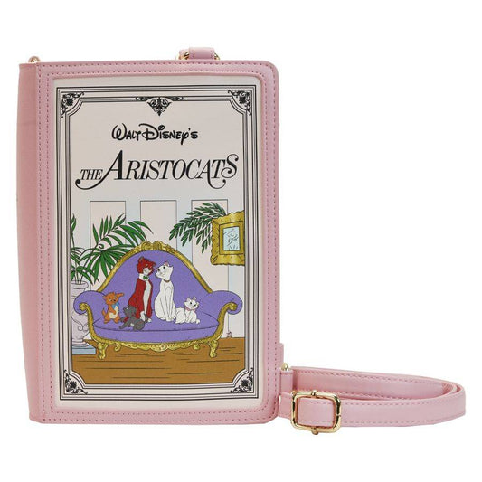 Pop Weasel Image of The Aristocats (1970) - Book Convertible Crossbody Bag - Loungefly