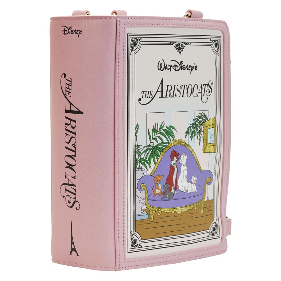 Pop Weasel - Image 2 of The Aristocats (1970) - Book Convertible Crossbody Bag - Loungefly - Bags, Wallets & Purses - Image - Pop Weasel