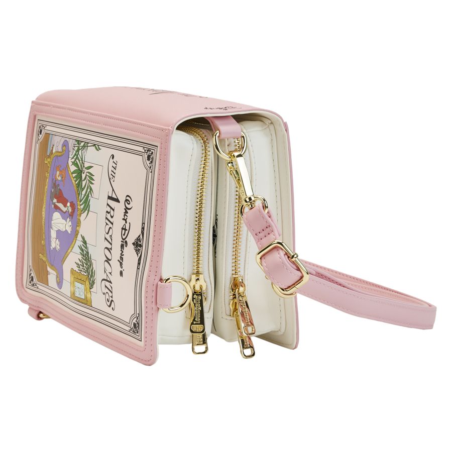 Pop Weasel - Image 3 of The Aristocats (1970) - Book Convertible Crossbody Bag - Loungefly