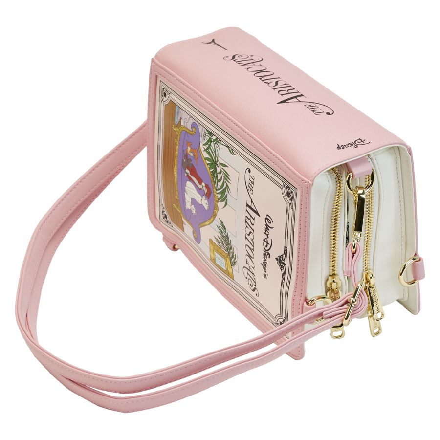 Pop Weasel - Image 4 of The Aristocats (1970) - Book Convertible Crossbody Bag - Loungefly - Bags, Wallets & Purses - Image - Pop Weasel