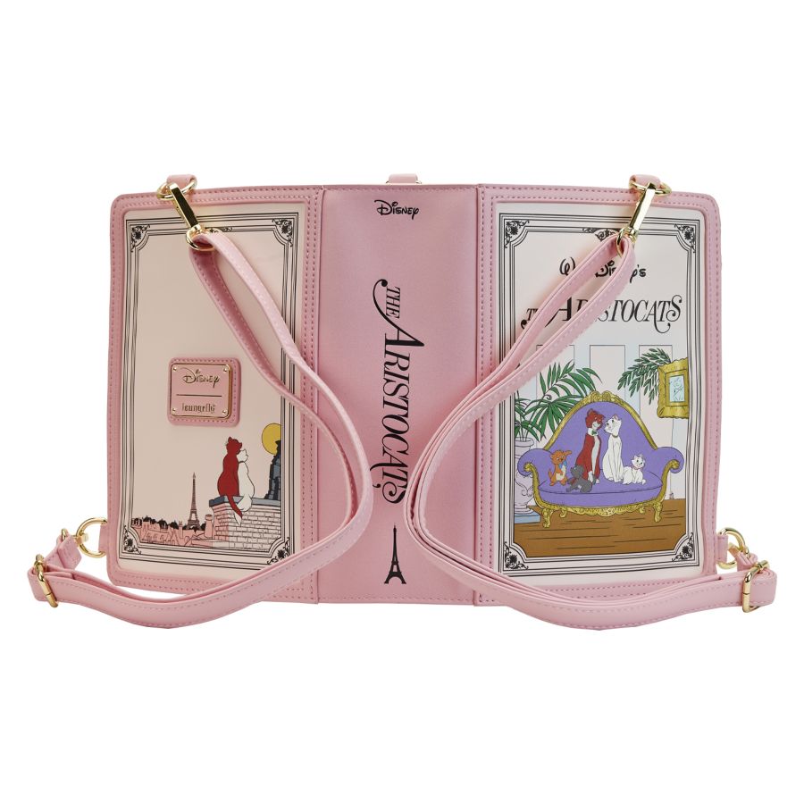 Pop Weasel - Image 6 of The Aristocats (1970) - Book Convertible Crossbody Bag - Loungefly - Bags, Wallets & Purses - Image - Pop Weasel