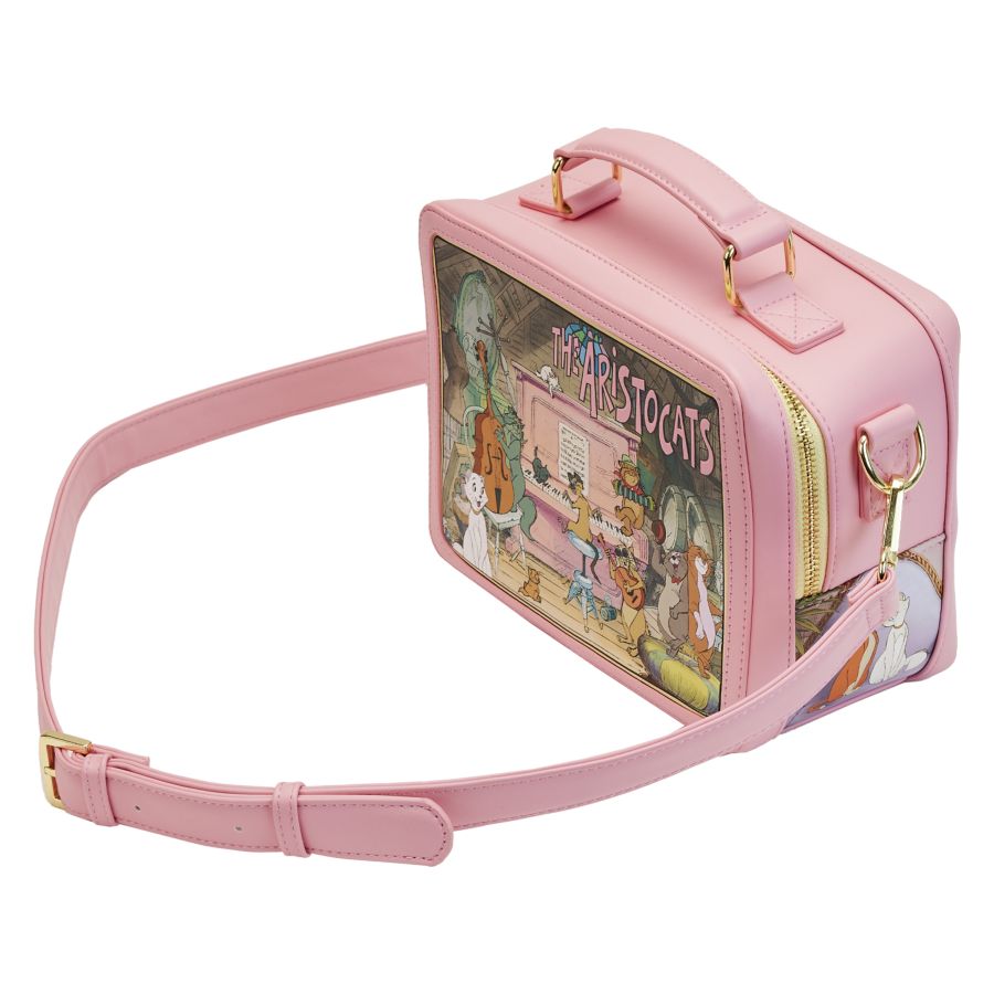 Pop Weasel - Image 3 of The Aristocats (1970) - Lunchbox Crossbody - Loungefly - Bags, Wallets & Purses - Image - Pop Weasel