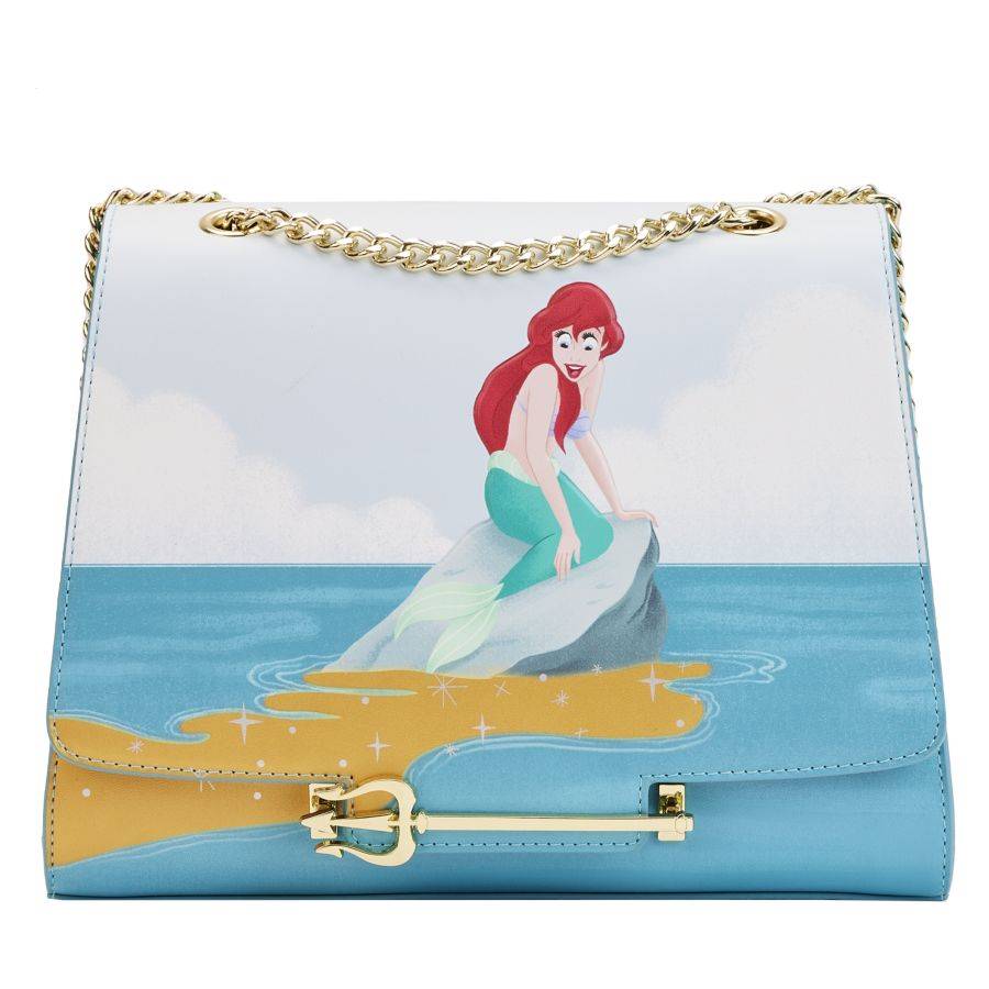 Pop Weasel Image of The Little Mermaid (1989) - Triton's Gift Crossbody - Loungefly - Bags, Wallets & Purses - Image - Pop Weasel