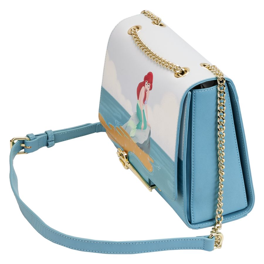 Pop Weasel - Image 2 of The Little Mermaid (1989) - Triton's Gift Crossbody - Loungefly - Bags, Wallets & Purses - Image - Pop Weasel