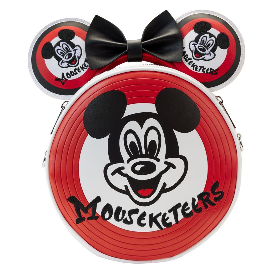 Pop Weasel - Image 4 of Disney 100th - Mouseketeers Ear Holder Crossbody - Loungefly - Bags, Wallets & Purses - Image - Pop Weasel