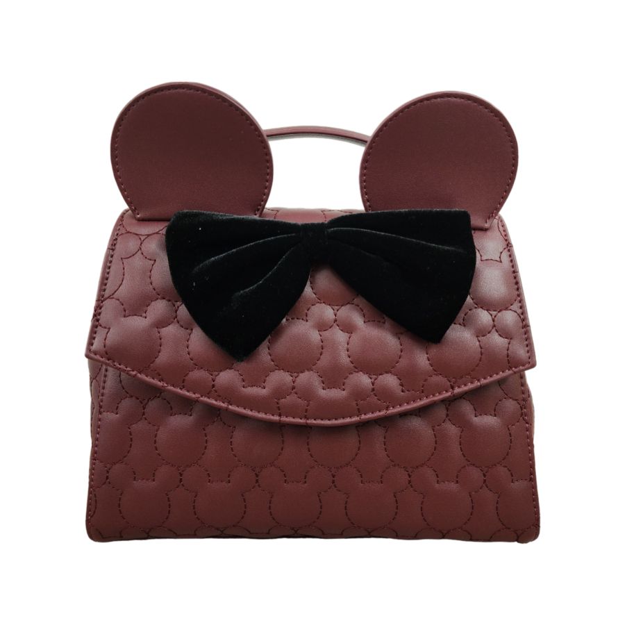 Pop Weasel - Image 2 of Disney - Minnie Mouse Quilted US Exclusive Crossbody [RS] - Loungefly - Bags, Wallets & Purses - Image - Pop Weasel