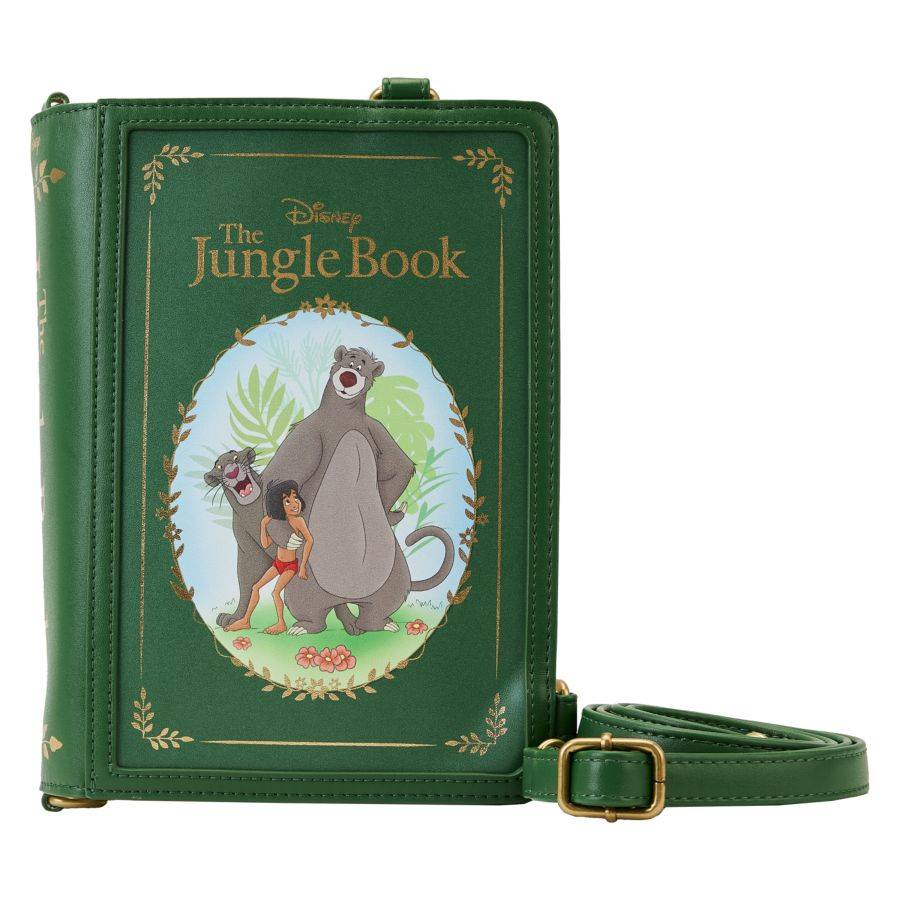 Pop Weasel Image of Jungle Book - Book Convertible Crossbody - Loungefly - Bags, Wallets & Purses - Image - Pop Weasel