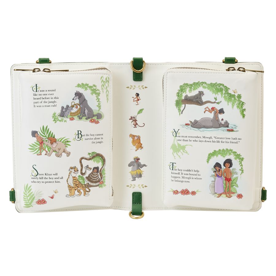 Pop Weasel - Image 7 of Jungle Book - Book Convertible Crossbody - Loungefly