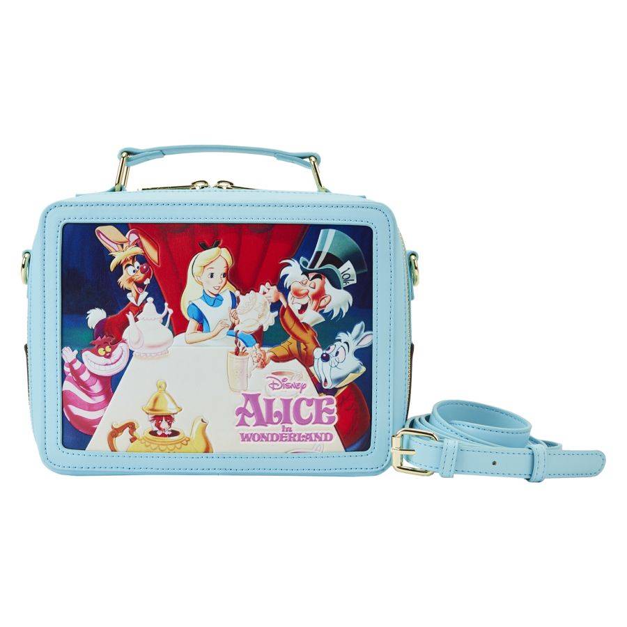 Pop Weasel Image of Alice in Wonderland (1951) - Classic Lunchbox Crossbody - Loungefly - Bags, Wallets & Purses - Image - Pop Weasel