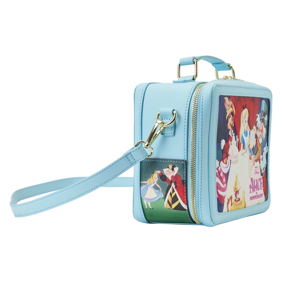 Pop Weasel - Image 4 of Alice in Wonderland (1951) - Classic Lunchbox Crossbody - Loungefly - Bags, Wallets & Purses - Image - Pop Weasel