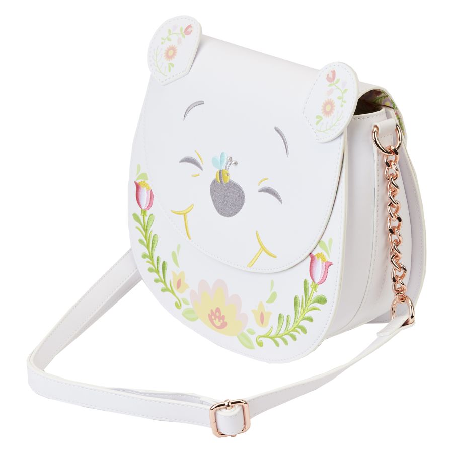 Pop Weasel - Image 3 of Winnie The Pooh - Folk Floral Cosplay Crossbody - Loungefly - Bags, Wallets & Purses - Image - Pop Weasel