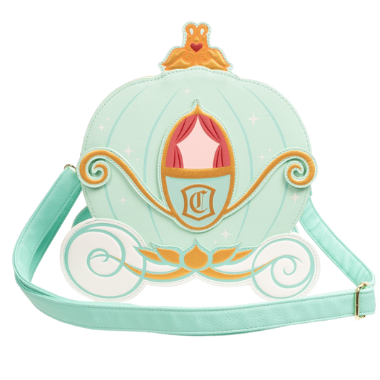 Pop Weasel Image of Disney - Cinderella Pumpkin Carriage US Exclusive Reversible Crossbody [RS] - Loungefly