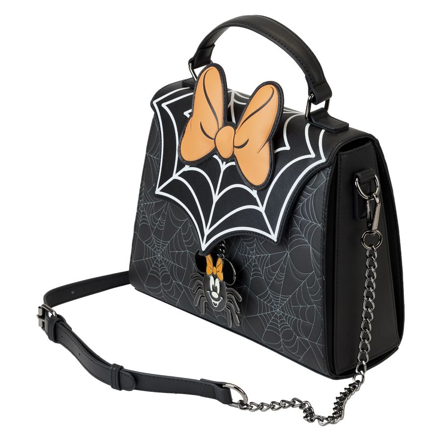 Pop Weasel - Image 4 of Disney - Minnie Mouse Spider Crossbody Bag - Loungefly