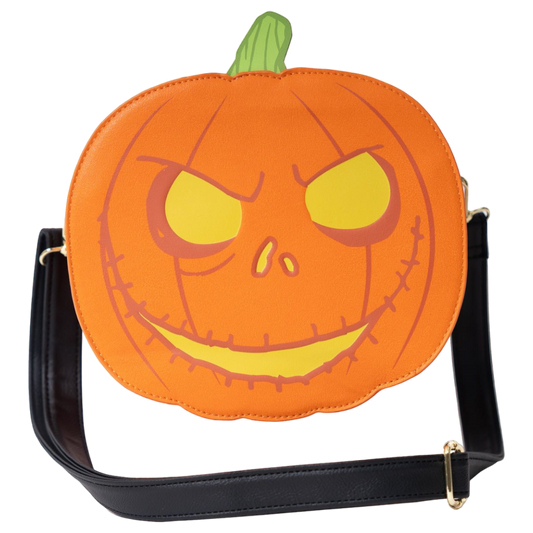 Pop Weasel Image of The Nightmare Before Christmas - Jack-O-Lantern US Exclusive Glow Crossbody [RS] - Loungefly