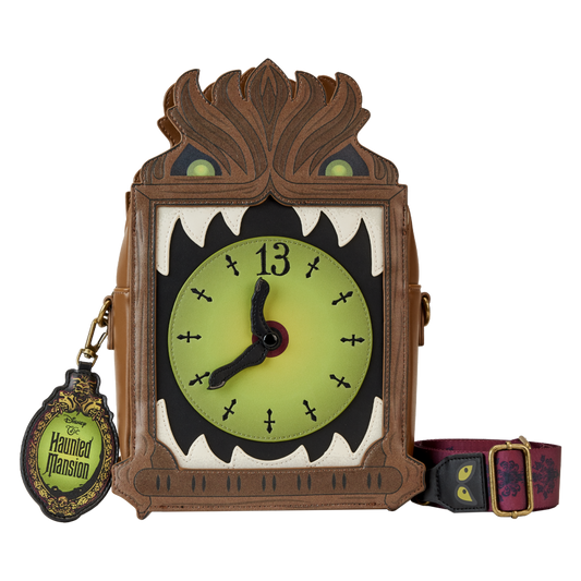 Pop Weasel Image of Disney's Haunted Mansion - Clock Crossbody - Loungefly