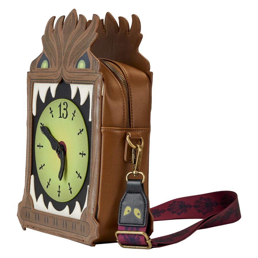 Pop Weasel - Image 3 of Disney's Haunted Mansion - Clock Crossbody - Loungefly - Bags, Wallets & Purses - Image - Pop Weasel