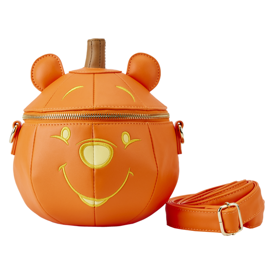 Pop Weasel Image of Winnie The Pooh - Pumpkin Crossbody - Loungefly