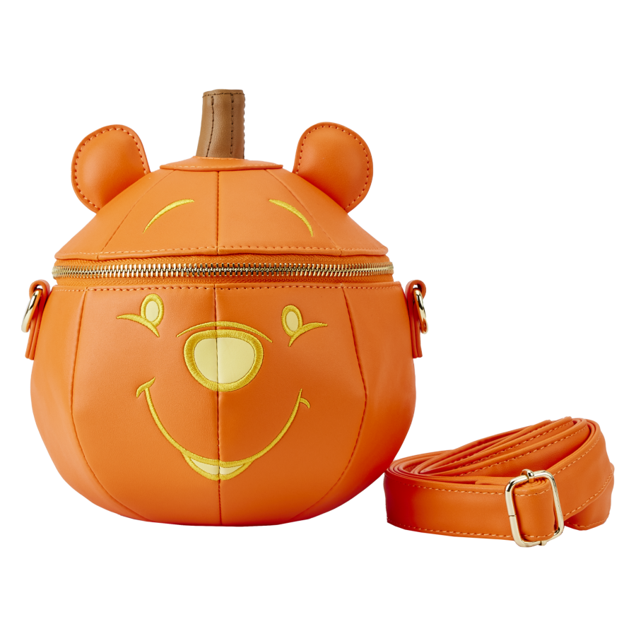 Pop Weasel Image of Winnie The Pooh - Pumpkin Crossbody - Loungefly - Bags, Wallets & Purses - Image - Pop Weasel