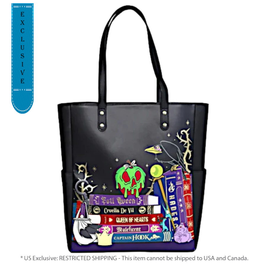 Pop Weasel Image of Disney - Disney Villains US Exclusive Tote Bag [RS] - Loungefly - Bags, Wallets & Purses - Image - Pop Weasel