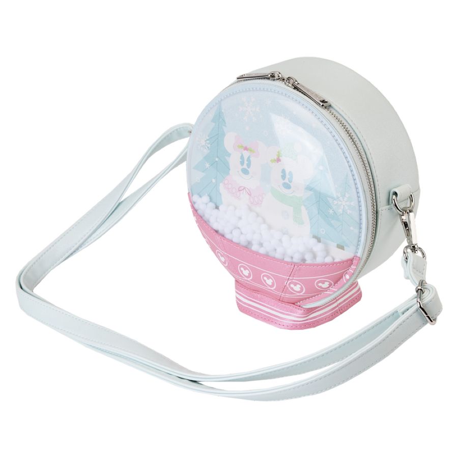 Disney - Mickey & Friends Pastel Snowglobe Crossbody - Loungefly - Bags, Wallets & Purses - Image - Pop Weasel