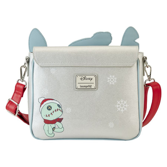 Pop Weasel - Image 2 of Lilo & Stitch - Stitch Holiday Glitter Crossbody - Loungefly