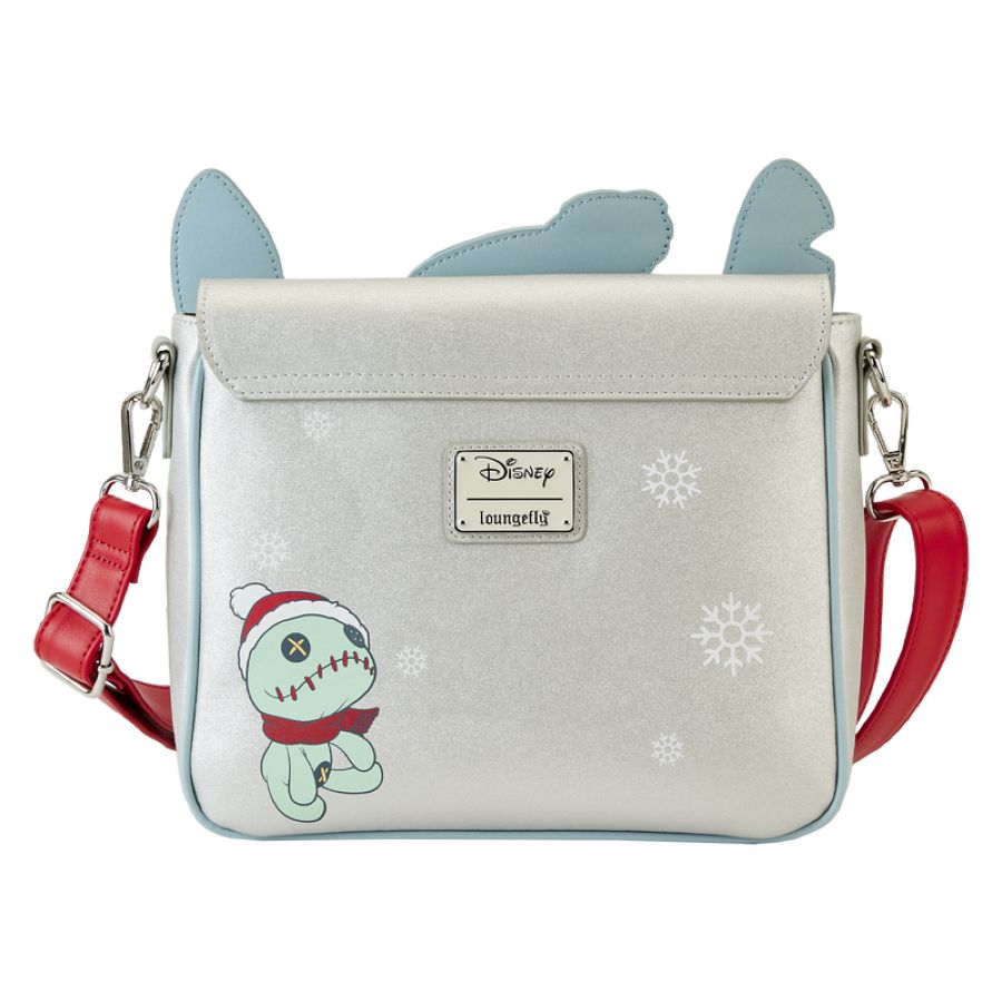 Pop Weasel - Image 2 of Lilo & Stitch - Stitch Holiday Glitter Crossbody - Loungefly - Bags, Wallets & Purses - Image - Pop Weasel