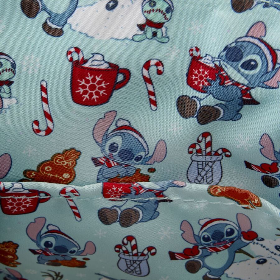 Pop Weasel - Image 4 of Lilo & Stitch - Stitch Holiday Glitter Crossbody - Loungefly - Bags, Wallets & Purses - Image - Pop Weasel