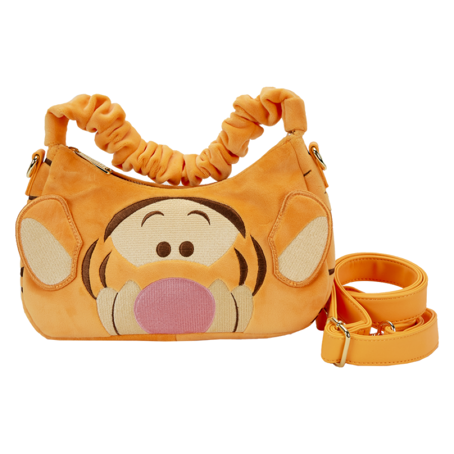 Pop Weasel Image of Winnie The Pooh - Tigger Plush Cosplay Crossbody Bag - Loungefly