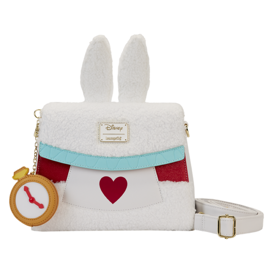 Pop Weasel Image of Alice in Wonderland (1951) - White Rabbit Cosplay Crossbody Bag - Loungefly