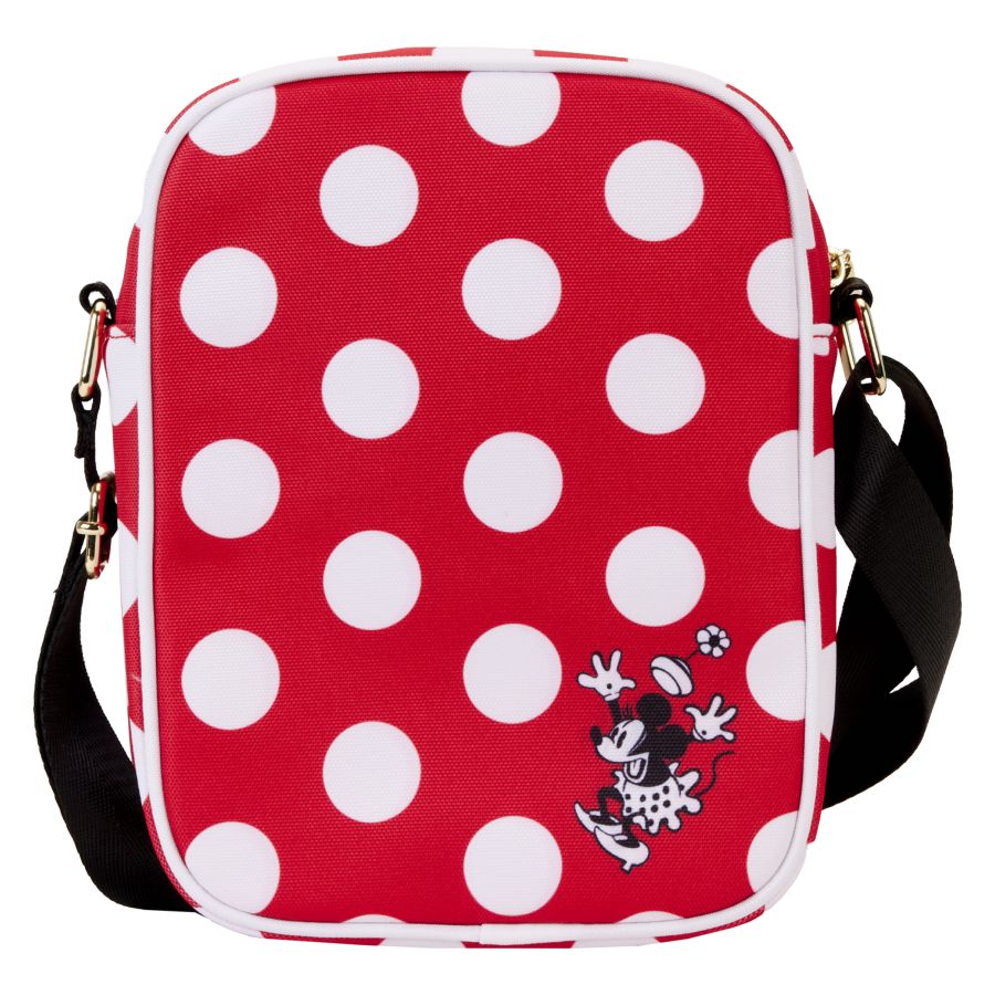 Pop Weasel - Image 4 of Disney - Minnie Rocks The Dots NylonPassport Crossbody - Loungefly - Bags, Wallets & Purses - Image - Pop Weasel