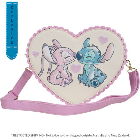 Lilo & Stitch - Stitch & Angel Heart US Exclusive Crossbody [RS] - Loungefly