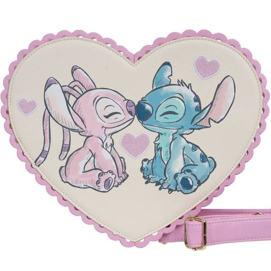 Lilo & Stitch - Stitch & Angel Heart US Exclusive Crossbody [RS] - Loungefly