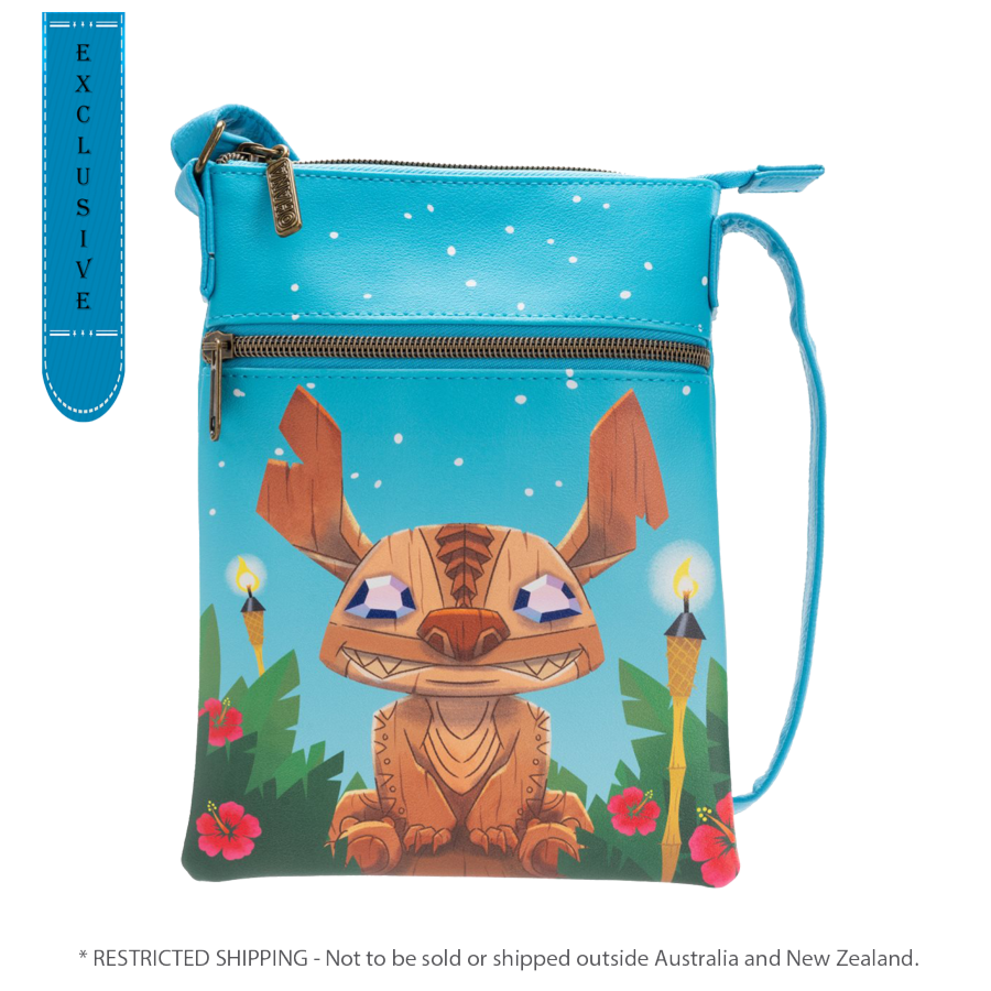 Lilo and Stitch - Tiki Stitch US Exclusive Passport Bag [RS] - Loungefly - Bags, Wallets & Purses - Image - Pop Weasel