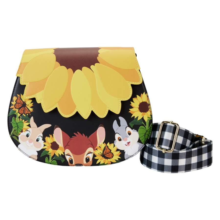 Pop Weasel Image of Bambi (1942) - Sunflower Strap Crossbody - Loungefly - Bags, Wallets & Purses - Image - Pop Weasel