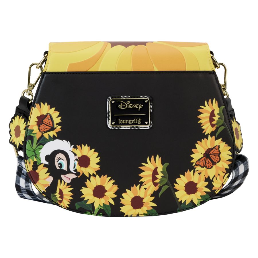 Pop Weasel - Image 4 of Bambi (1942) - Sunflower Strap Crossbody - Loungefly - Bags, Wallets & Purses - Image - Pop Weasel