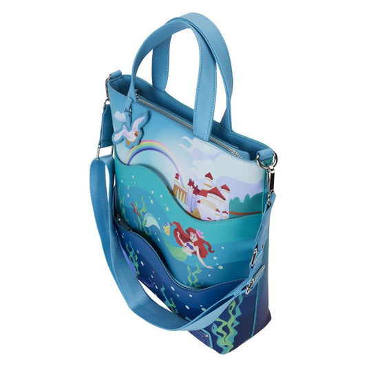 Pop Weasel - Image 2 of The Little Mermaid (1989) 35th Anniversary - Life Is The Bubbles Tote - Loungefly