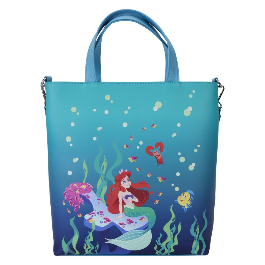 Pop Weasel - Image 3 of The Little Mermaid (1989) 35th Anniversary - Life Is The Bubbles Tote - Loungefly - Bags, Wallets & Purses - Image - Pop Weasel