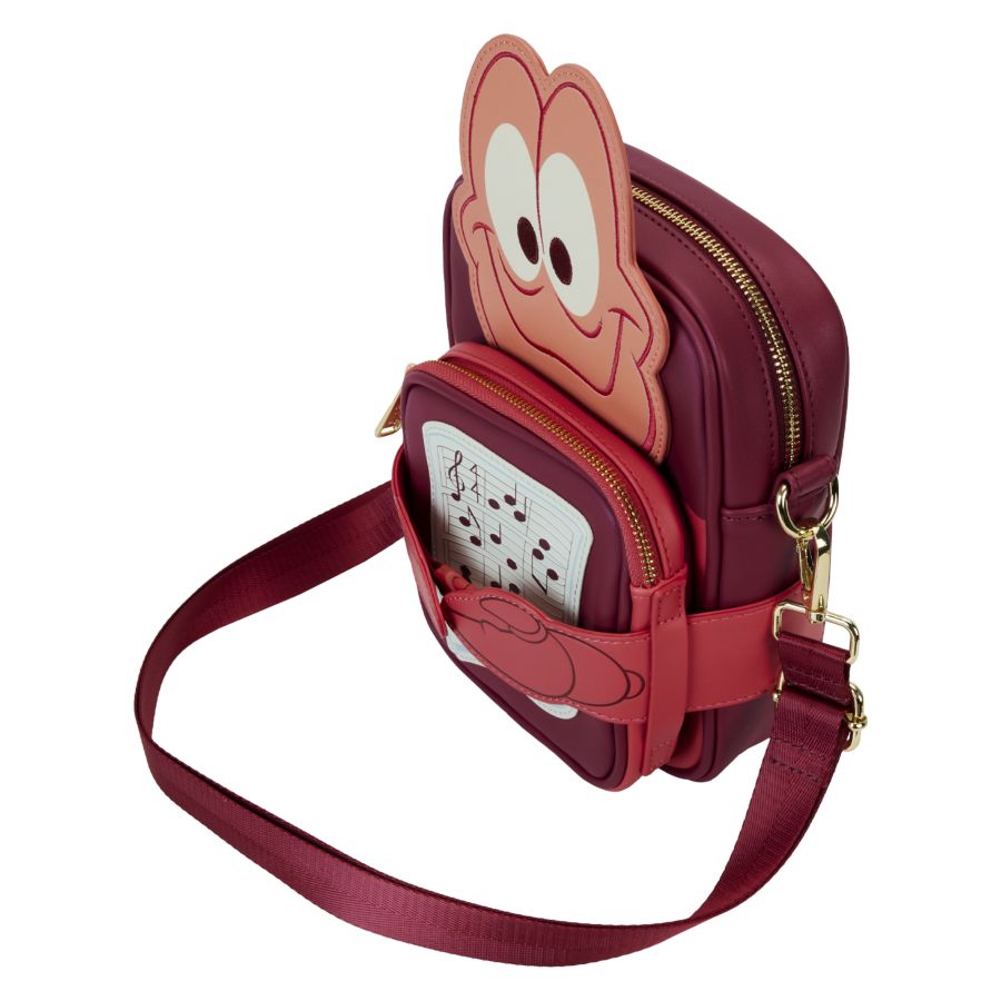 Pop Weasel - Image 5 of The Little Mermaid (1989) 35th Anniversary - Sebastian Crossbuddies - Loungefly - Bags, Wallets & Purses - Image - Pop Weasel