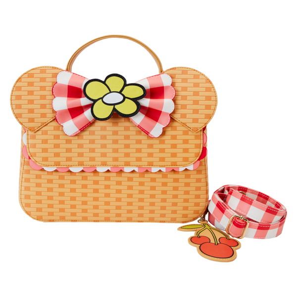 Minnie Mouse - Picnic Basket Crossbody Bag - Loungefly