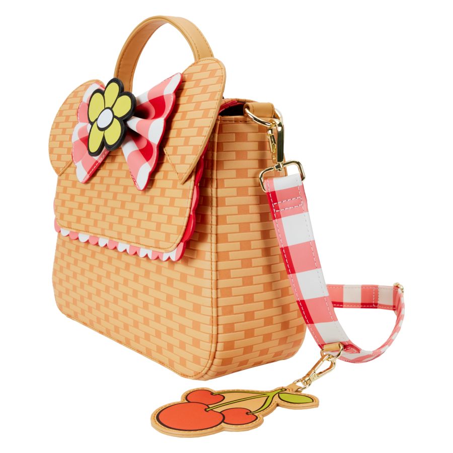 Image Pop Weasel - Image 2 of Minnie Mouse - Picnic Basket Crossbody Bag - Loungefly - Bags, Wallets & Purses - Image - Pop Weasel