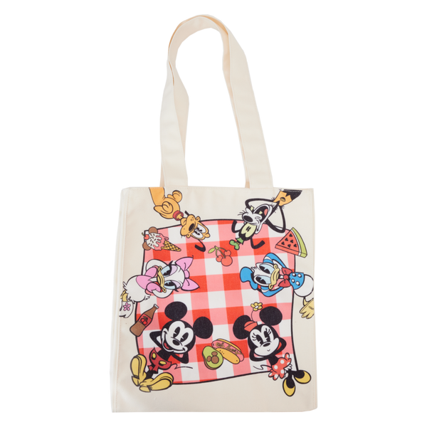 Mickey & Friends - Picnic Canvas Tote Bag - Loungefly