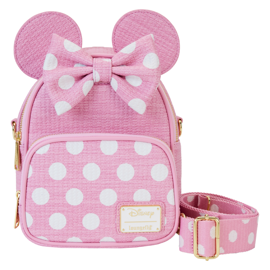 Disney - Minnie Straw Mini Convertible Bag - Loungefly - Bags, Wallets & Purses - Image - Pop Weasel