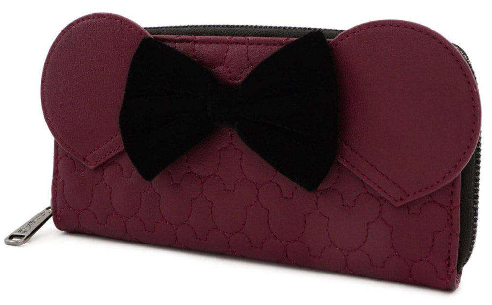 Pop Weasel Image of Disney - Mickey Mouse Brown with Bow & Ears Purse - Loungefly - Bags, Wallets & Purses - Image - Pop Weasel