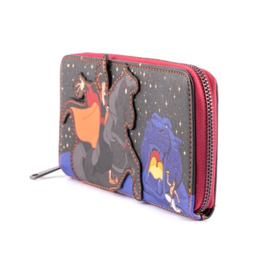 Pop Weasel - Image 4 of Aladdin (1992) - Jafar Cave Mini Zip Purse - Loungefly - Bags, Wallets & Purses - Image - Pop Weasel