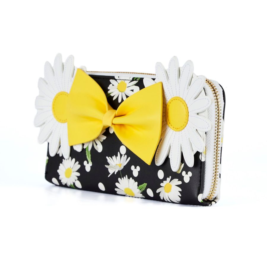 Pop Weasel - Image 5 of Disney - Minnie Mouse Daisies Zip Purse - Loungefly - Bags, Wallets & Purses - Image - Pop Weasel