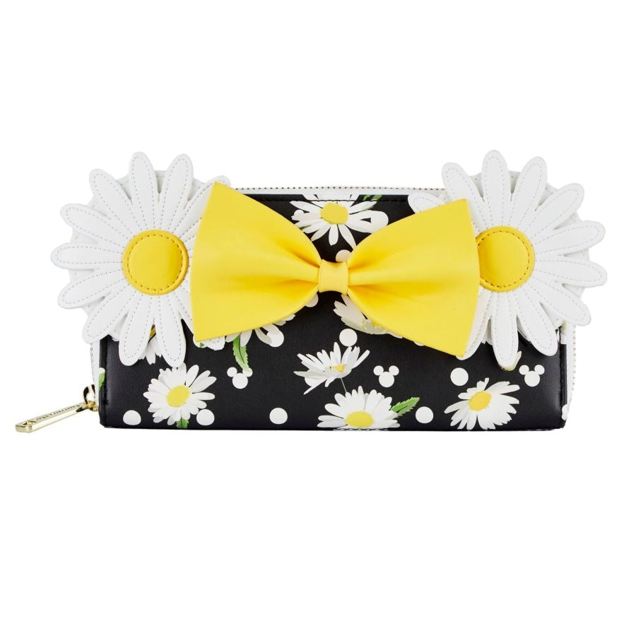 Pop Weasel Image of Disney - Minnie Mouse Daisies Zip Purse - Loungefly - Bags, Wallets & Purses - Image - Pop Weasel